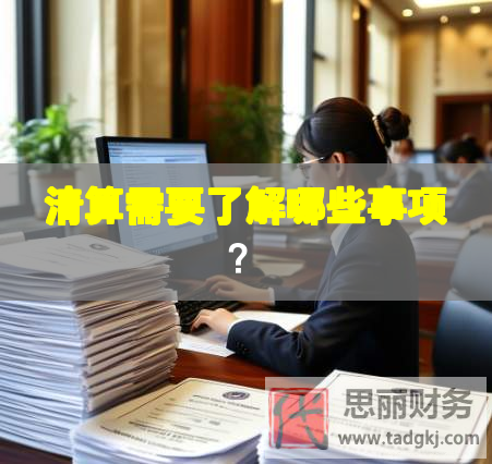 清算需要了解哪些事項(xiàng)？