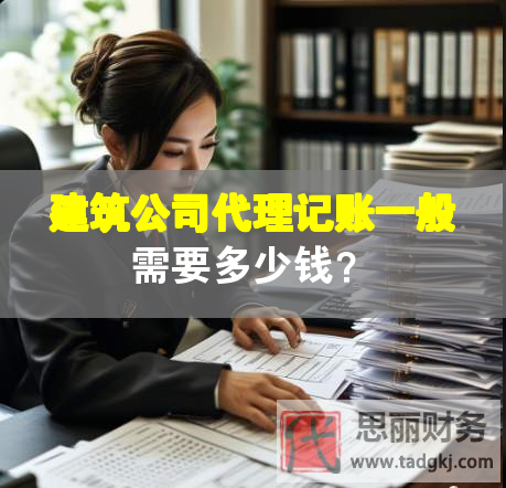 建筑公司代理記賬一般需要多少錢？