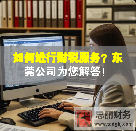 如何進行財稅服務(wù)？東莞公司為您解答！